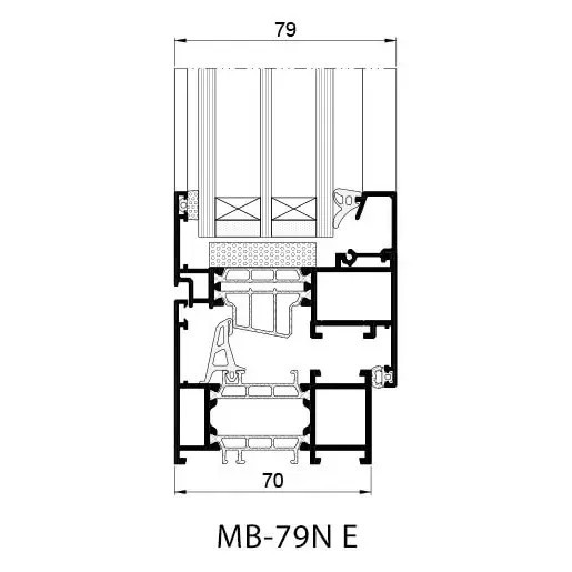 Aluminum Profile CAD Drawing